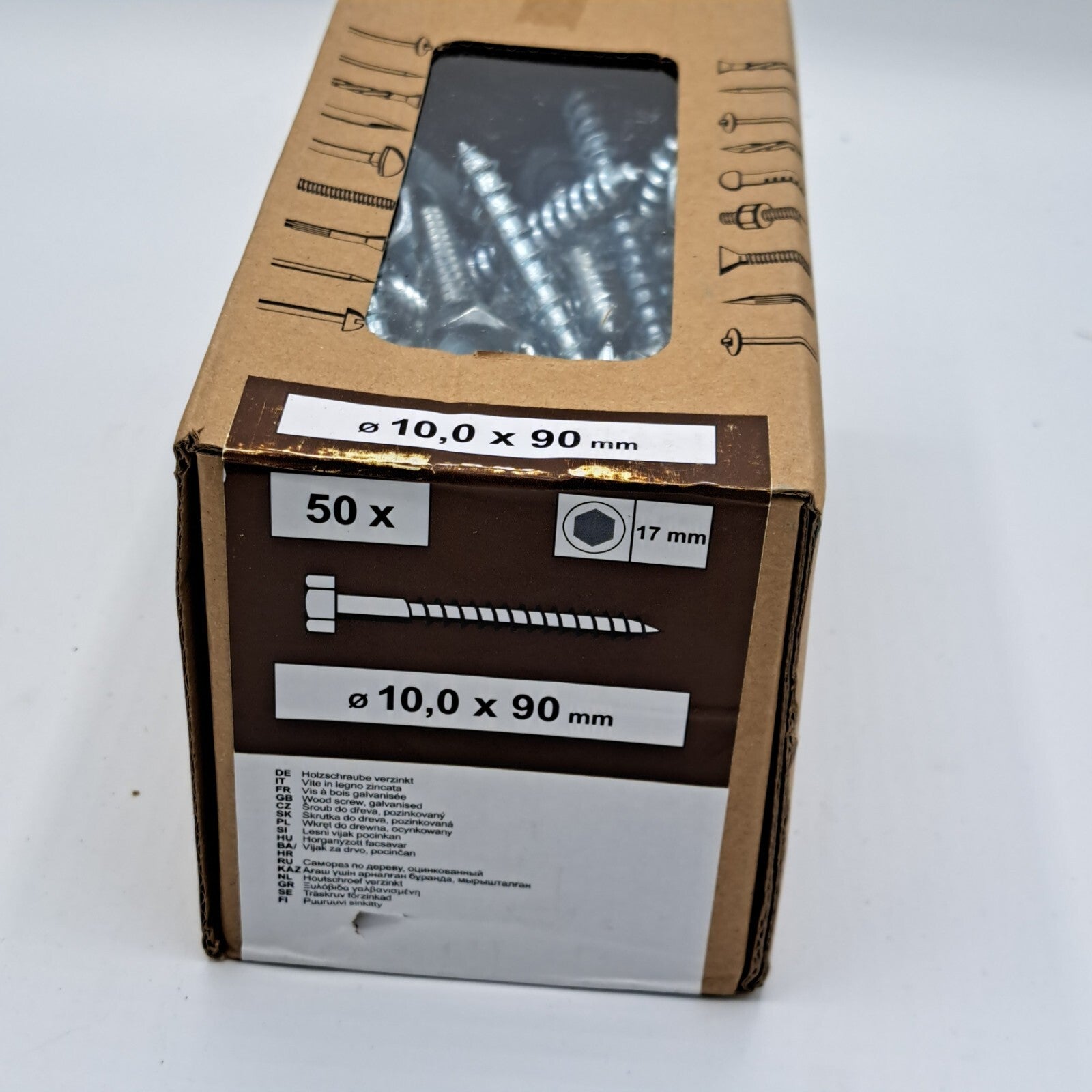 Holzschrauben verzinkt, Hochwertig, Handwerk